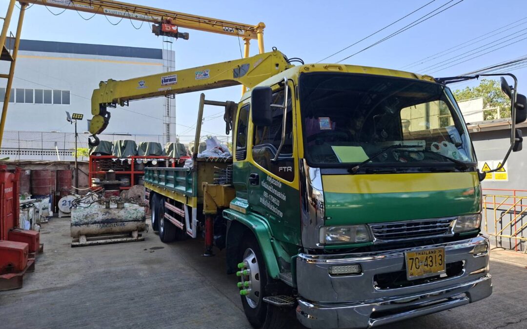 รถเฮี๊ยบรับจ้างสุวินทวงศ์ บริการเครนรับจ้าง รถกระเช้ารับจ้าง ราคาถูก